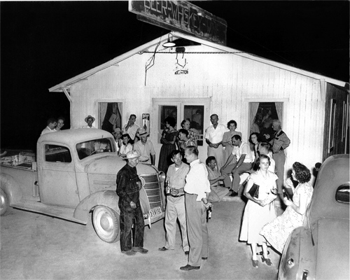 Harolds cave creek corral original a-frame structure